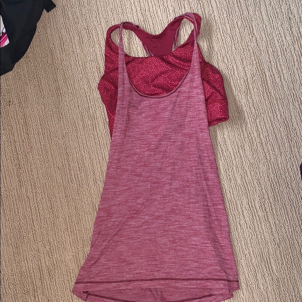 Lululemon built-in bra tank